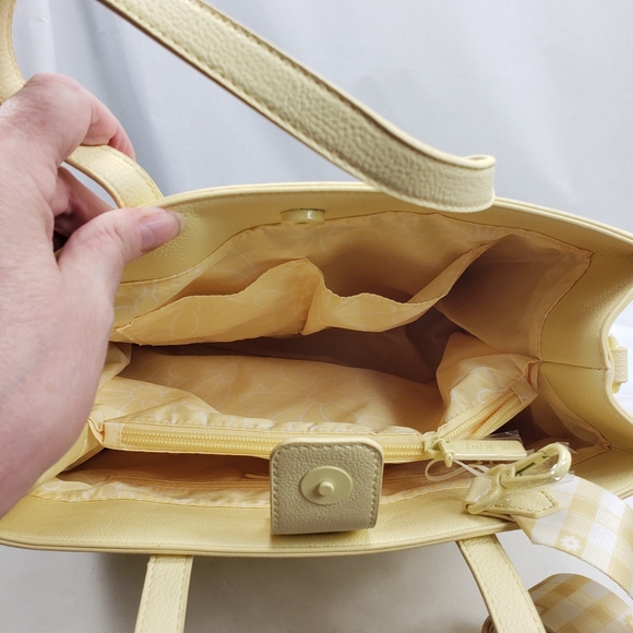 Betsey Johnson Yellow Purse Handbag NWT - Picture 5 of 8